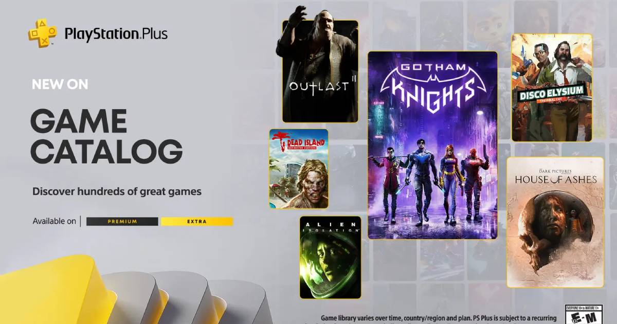 PlayStation aggiungerà nuovi giochi agli abbonamenti Extra e Deluxe il 17 ottobre: Disco Elysium, Gotham Knights, Alien Isolation, Far: Changing Tides e altri PlayStation aggiungerà nuovi giochi agli abbonamenti Extra e Deluxe il 17 ottobre: Disco Elysium, Gotham Knights, Alien Isolation, Far: Changing Tides e altri