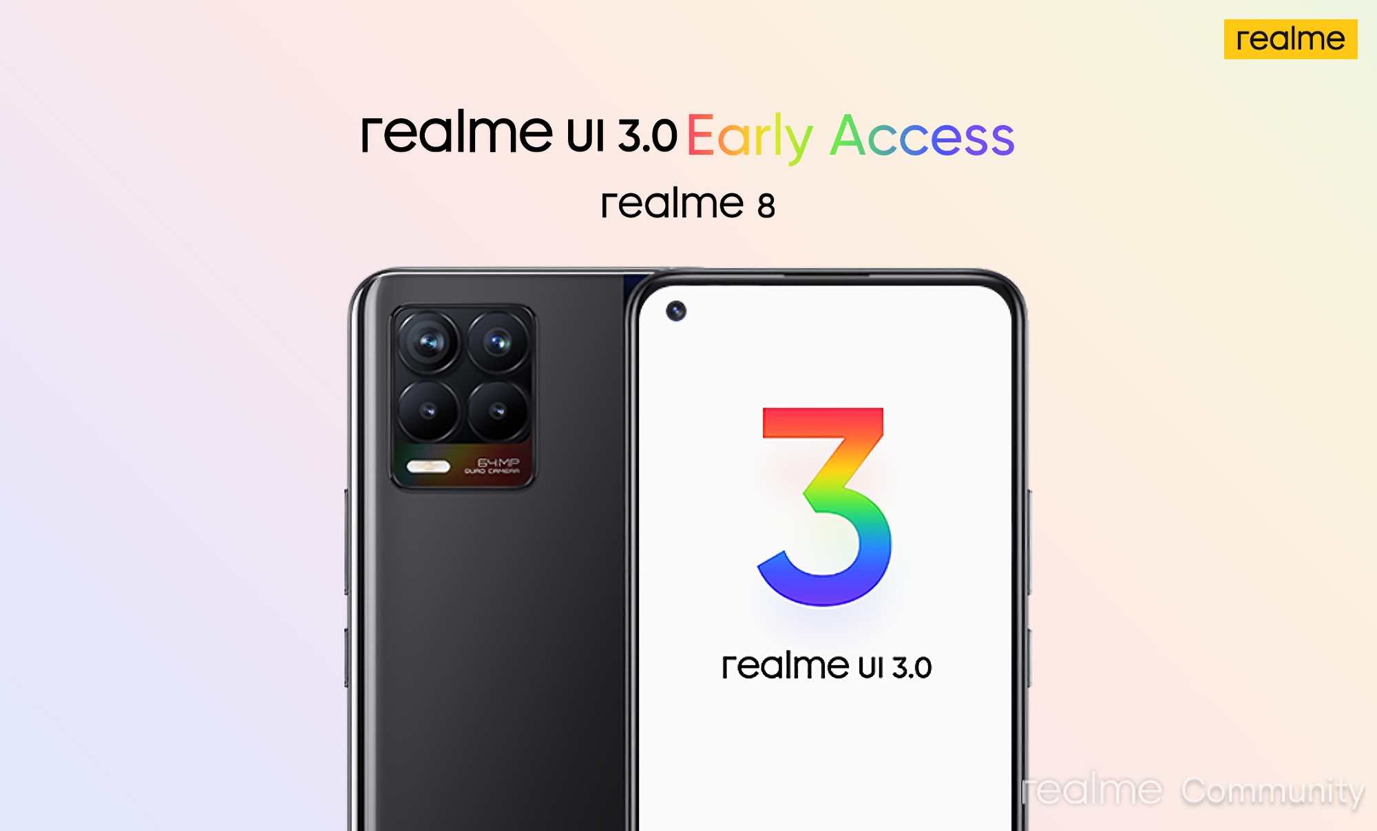 realme ha lanciato realme UI 3.0 testing basato su Android 12 per realme 8 realme ha lanciato realme UI 3.0 testing basato su Android 12 per realme 8