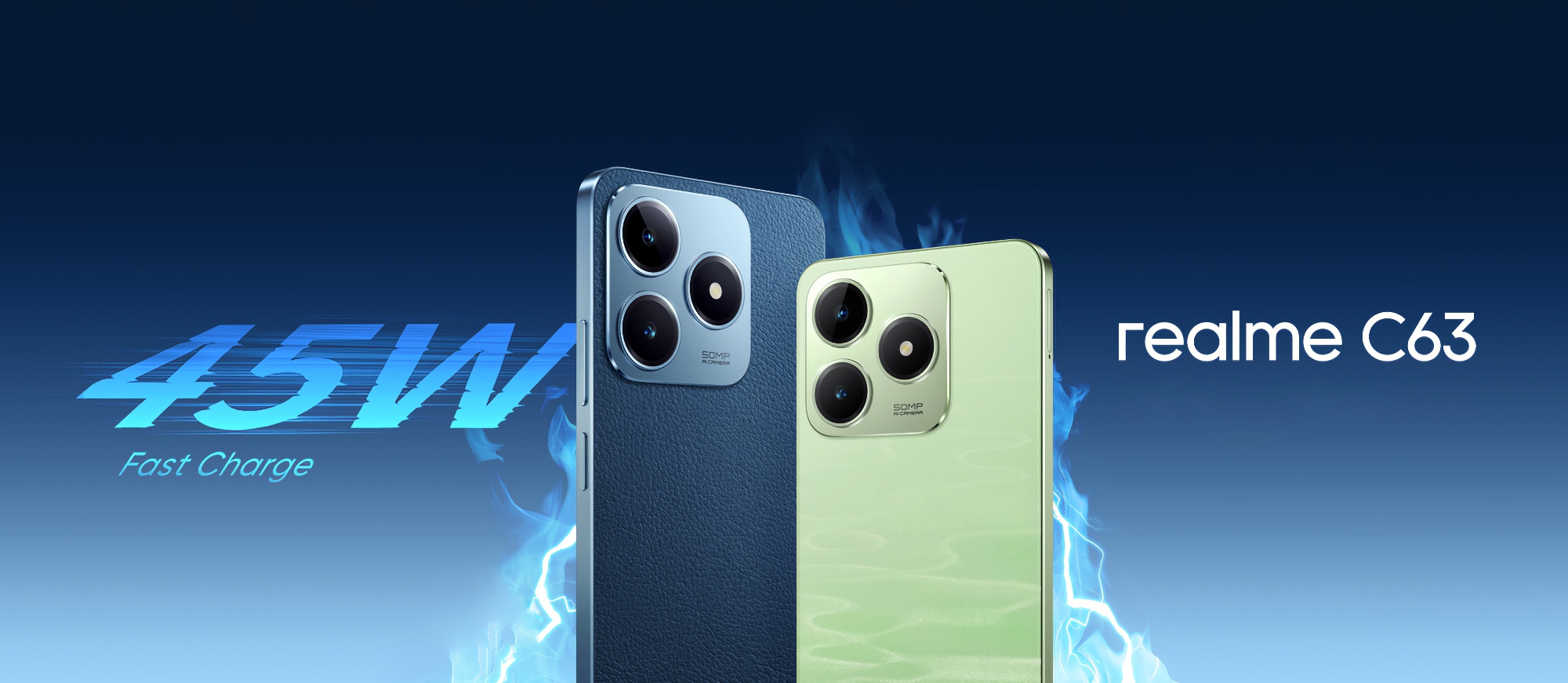 realme C63: uno smartphone economico con design della fotocamera simile a quello dell'iPhone, batteria da 5000 mAh e potenza di ricarica di 45W realme C63: uno smartphone economico con design della fotocamera simile a quello dell'iPhone, batteria da 5000 mAh e potenza di ricarica di 45W