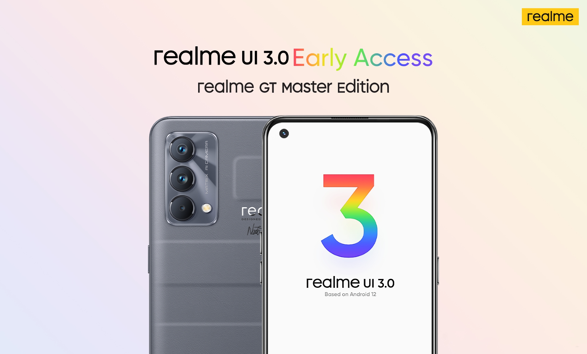 realme GT Master Edition ottiene Android 12 Beta con la skin Realme UI 3.0 realme GT Master Edition ottiene Android 12 Beta con la skin Realme UI 3.0