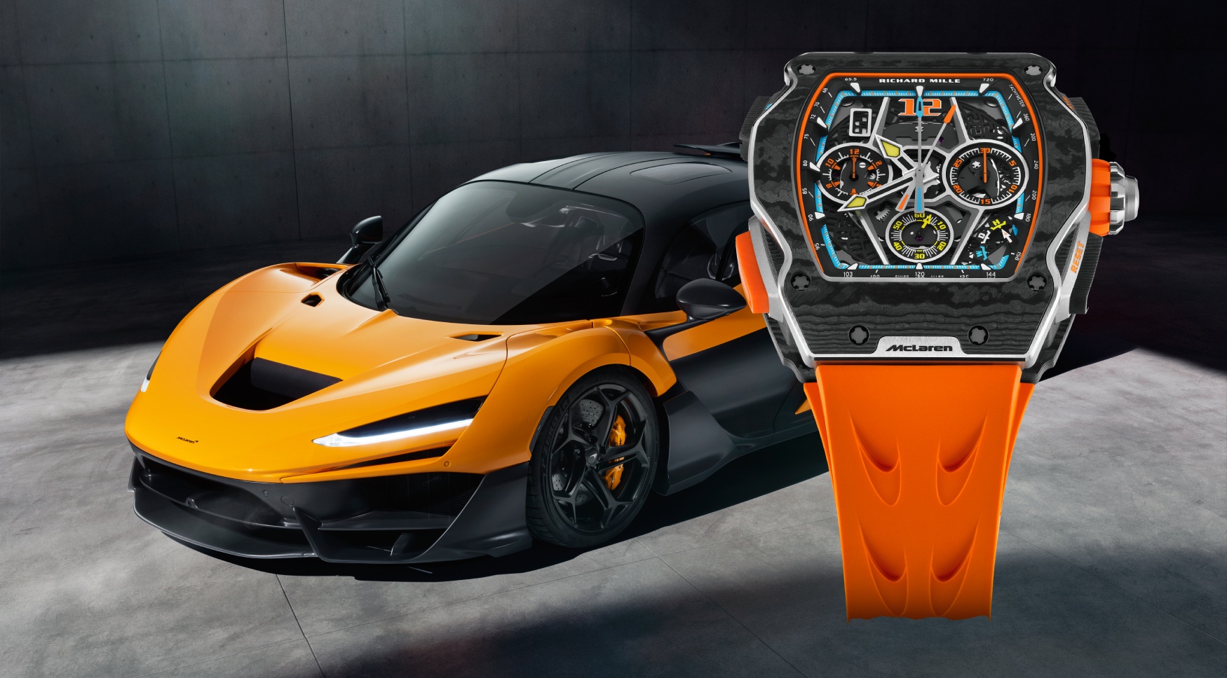 Richard Mille e McLaren hanno presentato un orologio da 373.000 dollari in onore della hypercar W1 Richard Mille e McLaren hanno presentato un orologio da 373.000 dollari in onore della hypercar W1