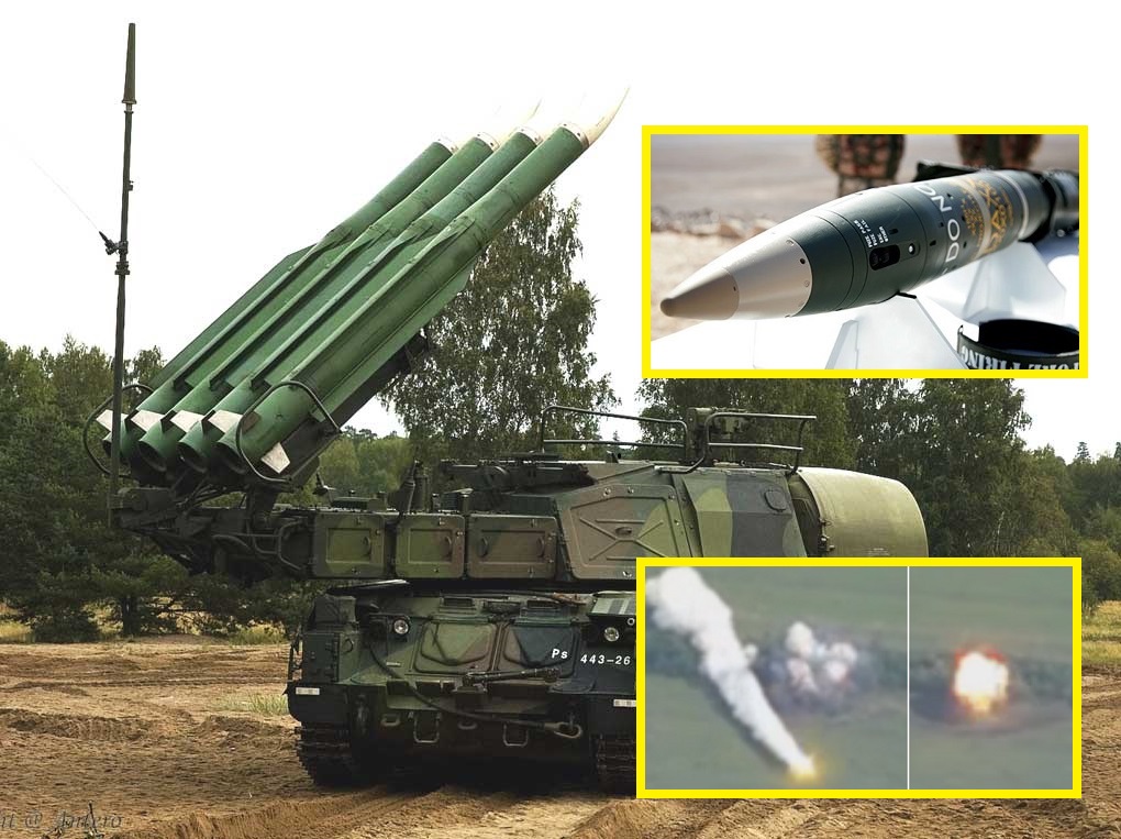 Le forze di difesa ucraine distruggono il sistema missilistico terra-aria Buk con munizioni a guida di precisione M982 Excalibur da 100.000 dollari Le forze di difesa ucraine distruggono il sistema missilistico terra-aria Buk con munizioni a guida di precisione M982 Excalibur da 100.000 dollari