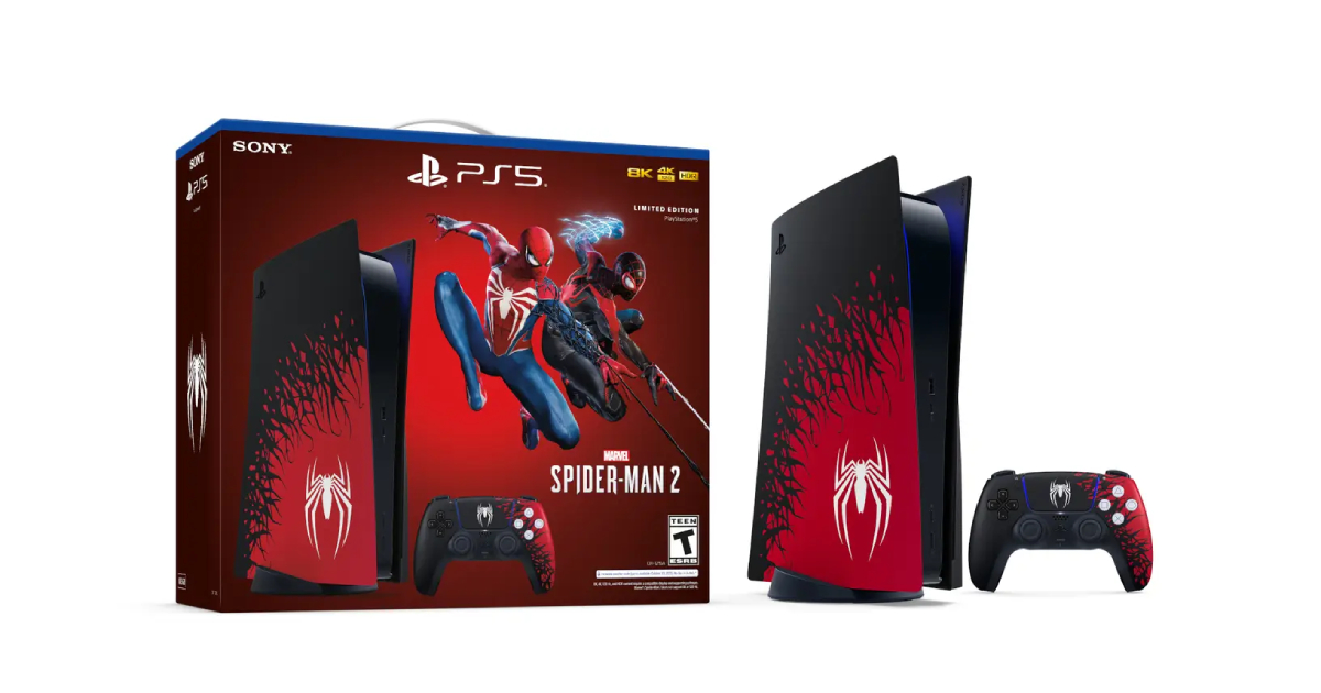 Un nuovo modo di regalare i propri soldi: Sony rivela un bundle PlayStation 5 in edizione limitata nello stile di Marvel's Spider-Man 2 Un nuovo modo di regalare i propri soldi: Sony rivela un bundle PlayStation 5 in edizione limitata nello stile di Marvel's Spider-Man 2