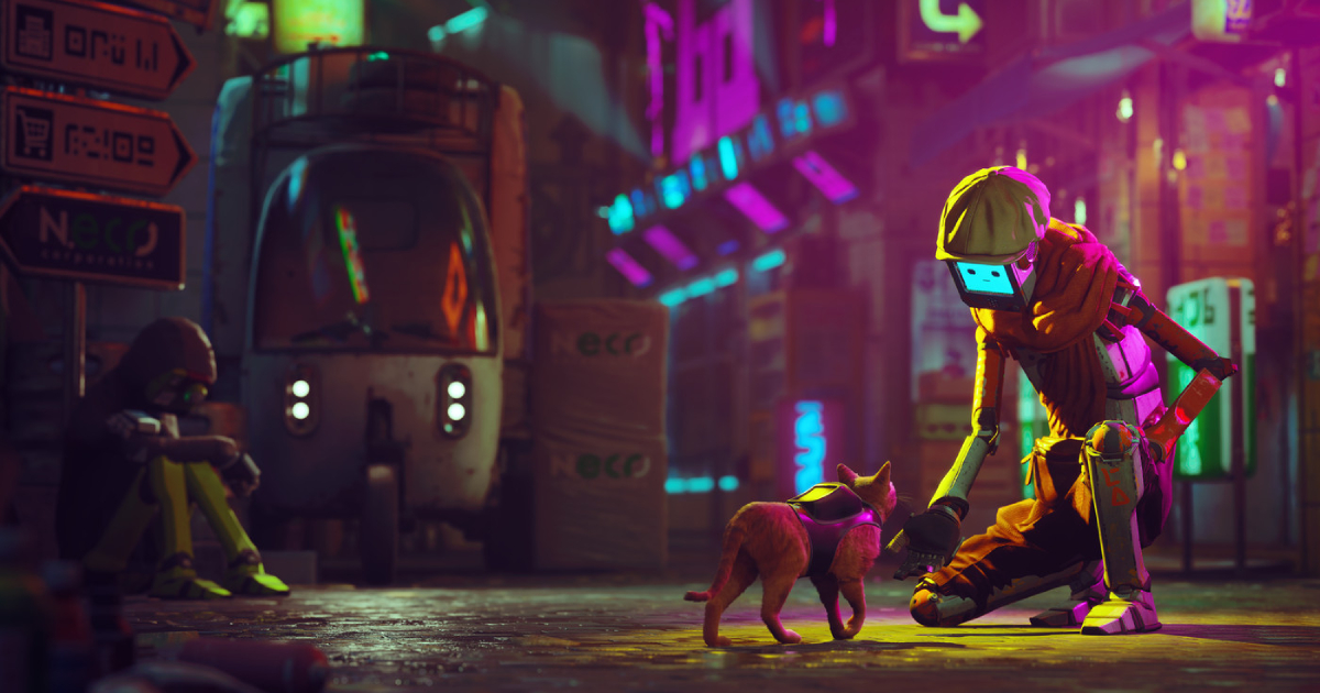 Stray sarà disponibile su macOS il 5 dicembre: potete acquistare il gioco per 30 dollari su Steam o Mac App Store. Stray sarà disponibile su macOS il 5 dicembre: potete acquistare il gioco per 30 dollari su Steam o Mac App Store.