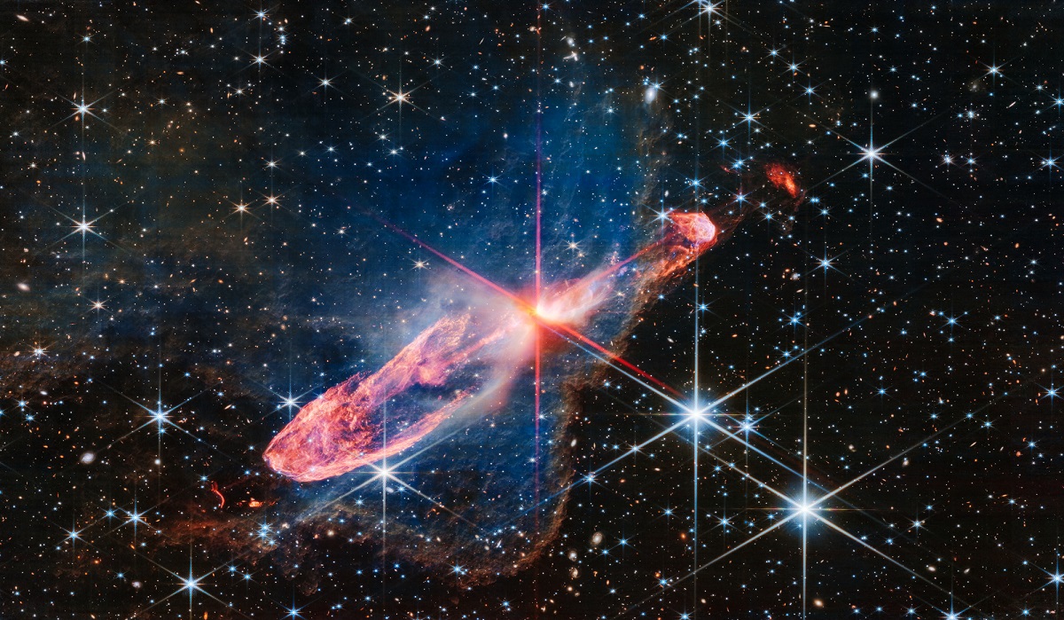 James Webb ha fotografato due stelle a 1.470 anni luce dalla Terra che sono in fase di formazione James Webb ha fotografato due stelle a 1.470 anni luce dalla Terra che sono in fase di formazione