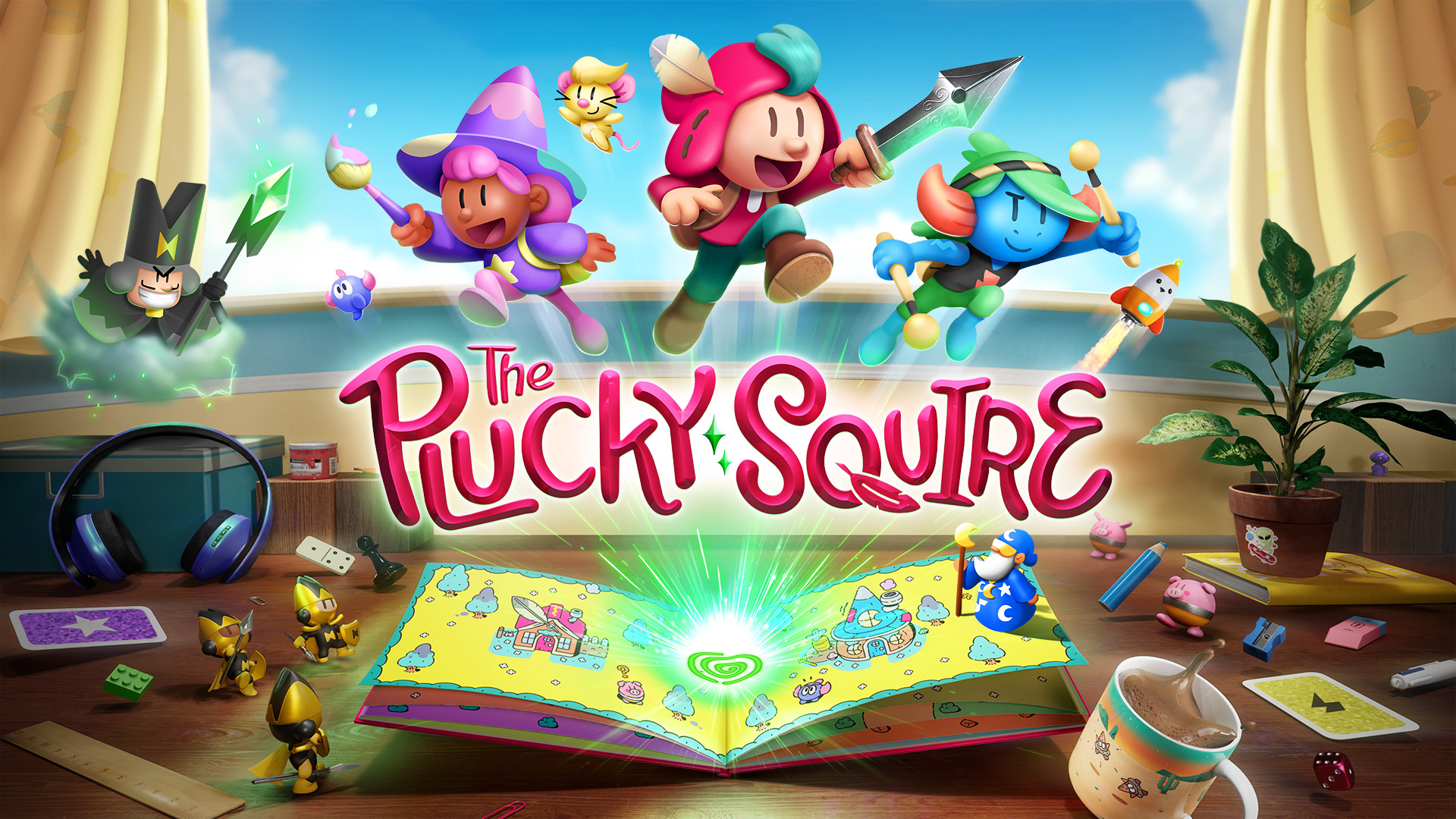 The Plucky Squire è stato pubblicato su PlayStation 5, Xbox Series, Nintendo Switch e PC. The Plucky Squire è stato pubblicato su PlayStation 5, Xbox Series, Nintendo Switch e PC.