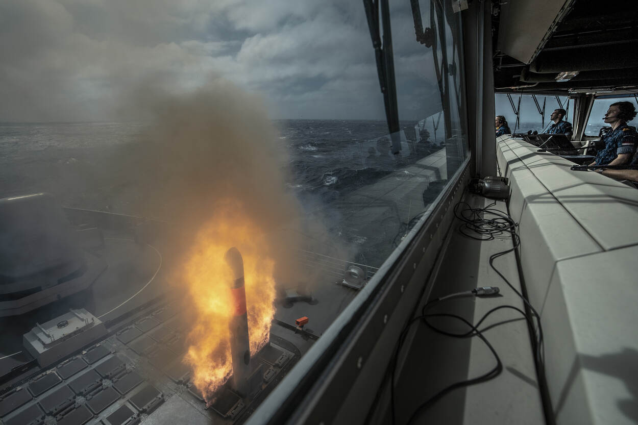 Una svolta tecnologica o una routine: Lancio di Tomahawk dall'HNLMS La fregata HNLMS: Storico lancio del missile Tomahawk