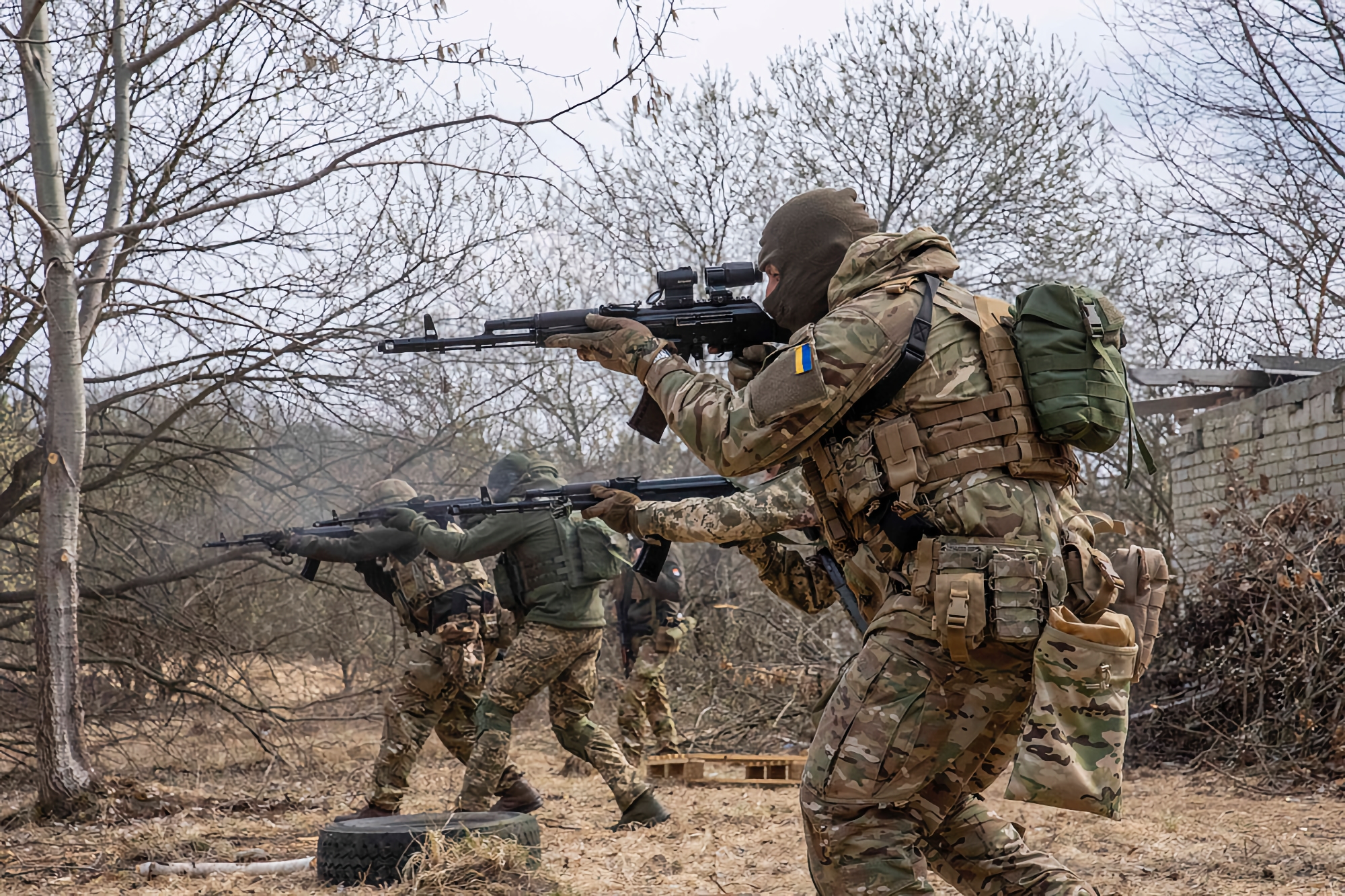 L'esercito ucraino è già in fase di addestramento nel Regno Unito L'esercito ucraino è già in fase di addestramento nel Regno Unito