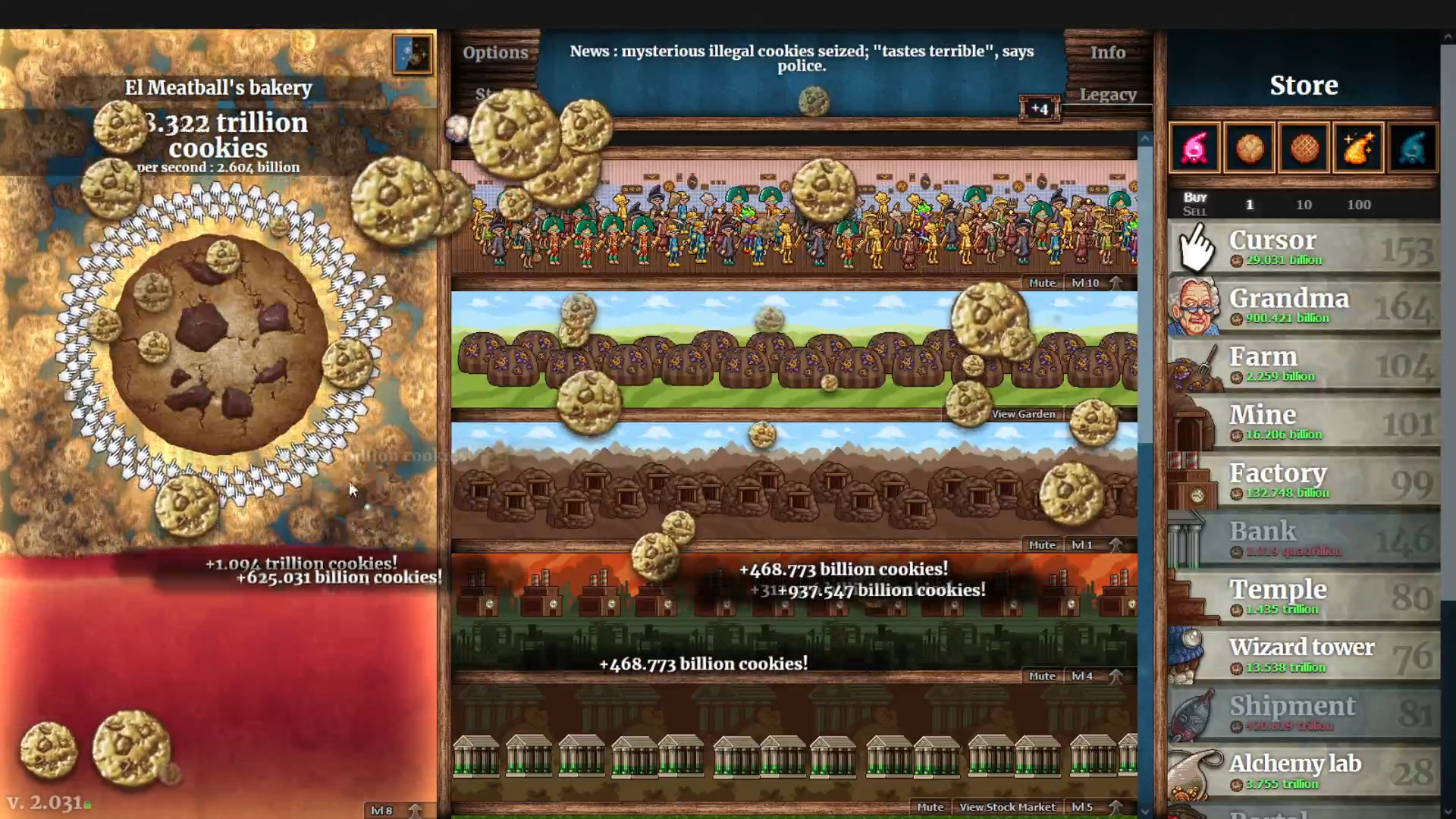 Ora puoi uccidere il tuo prezioso tempo con i biscotti sulle console: Cookie Clicker è ora disponibile su Switch, Xbox e PlayStation Ora puoi uccidere il tuo prezioso tempo con i biscotti sulle console: Cookie Clicker è ora disponibile su Switch, Xbox e PlayStation