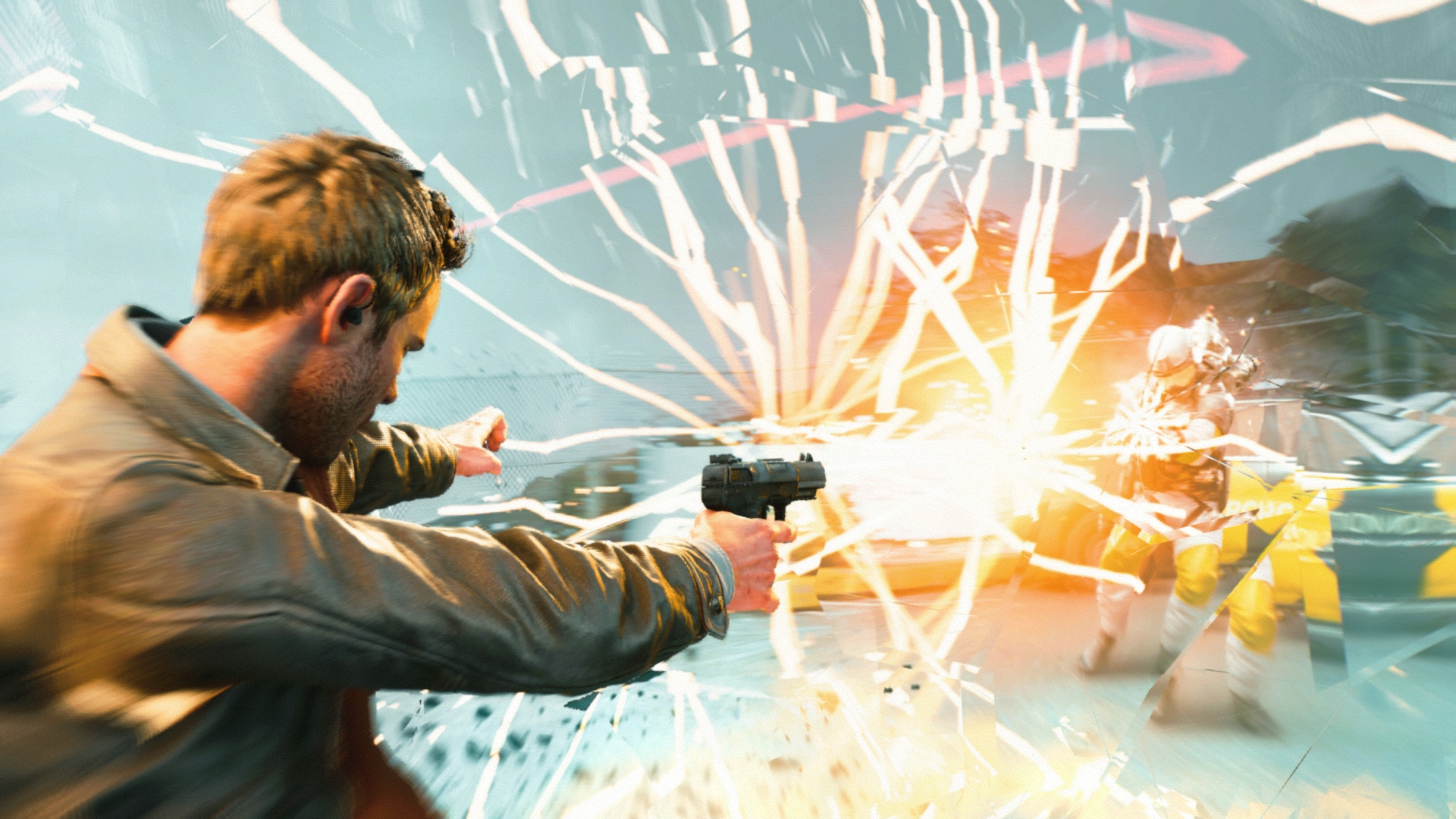 Screenshot di Quantum Break che mostra grafica e effetti stupefacenti Quantum Break: Uno sguardo all'interno con un nuovo screenshot dal gioco