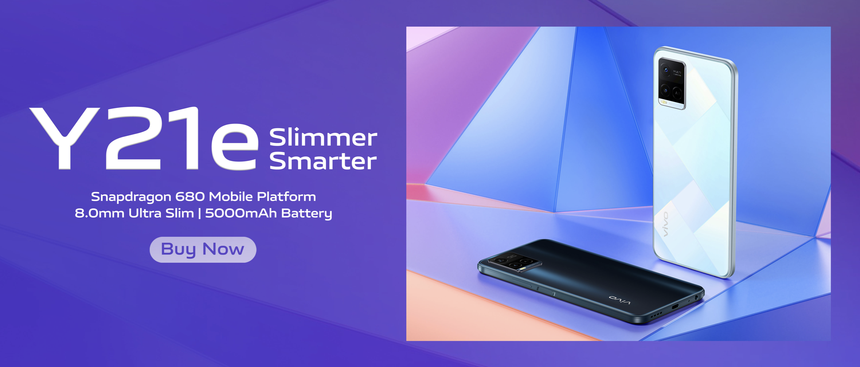 Vivo Y21e: chip Snapdragon 680, doppia fotocamera da 13 MP e batteria da 5000 mAh per $ 175 Vivo Y21e: chip Snapdragon 680, doppia fotocamera da 13 MP e batteria da 5000 mAh per $ 175