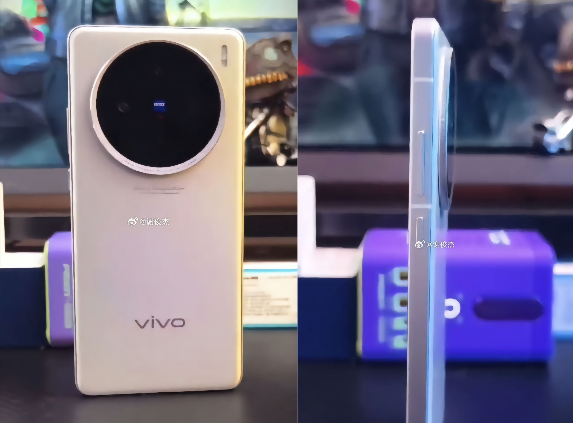 L'ammiraglia vivo X100s è emersa in foto con una fotocamera ZEISS e un corpo piatto L'ammiraglia vivo X100s è emersa in foto con una fotocamera ZEISS e un corpo piatto