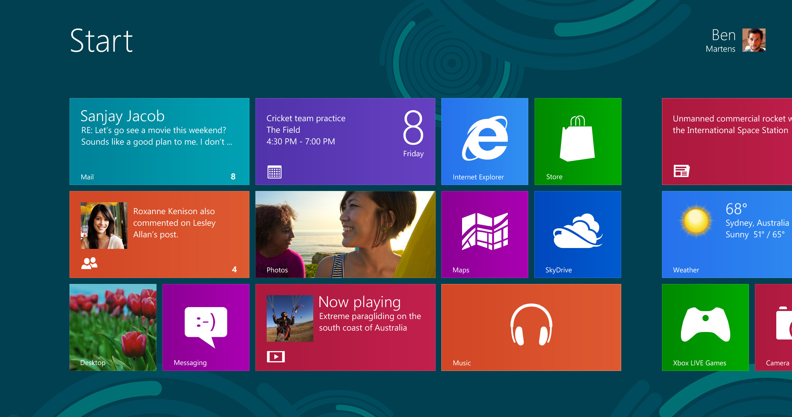Un video che mostra i primi concetti di Windows 8 è emerso online Un video che mostra i primi concetti di Windows 8 è emerso online