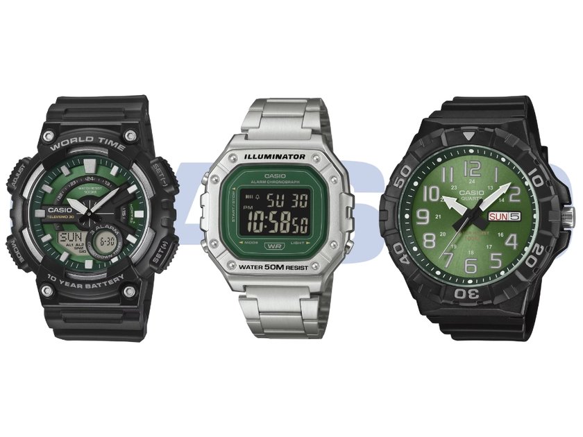 Verde affascinante: Nuovi modelli Casio con eco-design