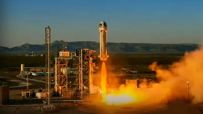 Impressionante ascesa del New Shepard: Blue Origin conduce test suborbitali in Texas