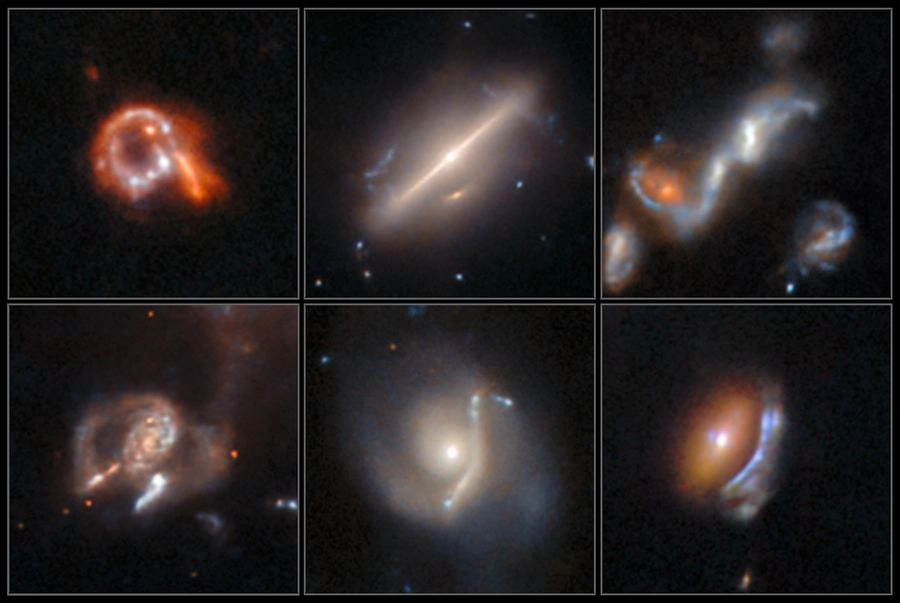 Guarda nel profondo dello spazio: Hubble mostra sei galassie impressionanti