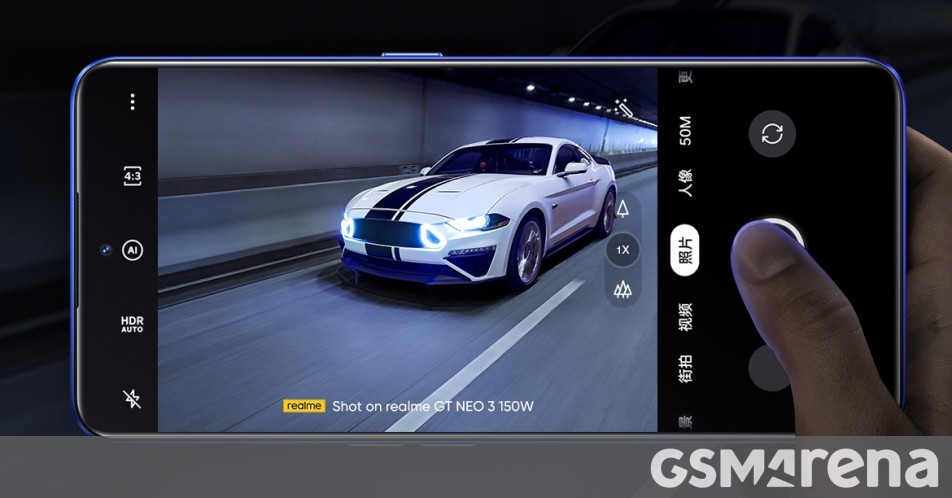 Realme GT Neo3 ha confermato di portare Sony IMX766 con OIS Realme GT Neo3 ha confermato di portare Sony IMX766 con OIS