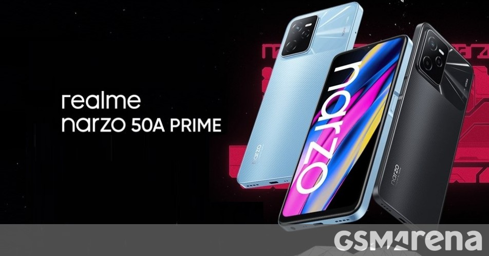 Realme Narzo 50A Prime arriva con fotocamera da 50 MP e batteria da 5.000 mAh Realme Narzo 50A Prime arriva con fotocamera da 50 MP e batteria da 5.000 mAh
