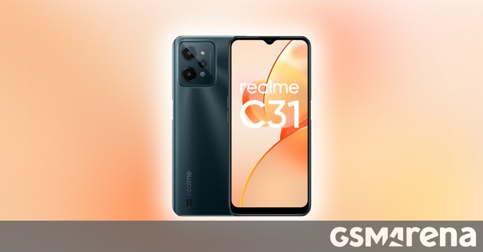 Perde lo smartphone entry-level Realme C31 Perde lo smartphone entry-level Realme C31