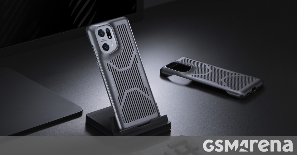 Oppo presenta la custodia di raffreddamento Ice-Skin per Find X5 Pro Oppo presenta la custodia di raffreddamento Ice-Skin per Find X5 Pro