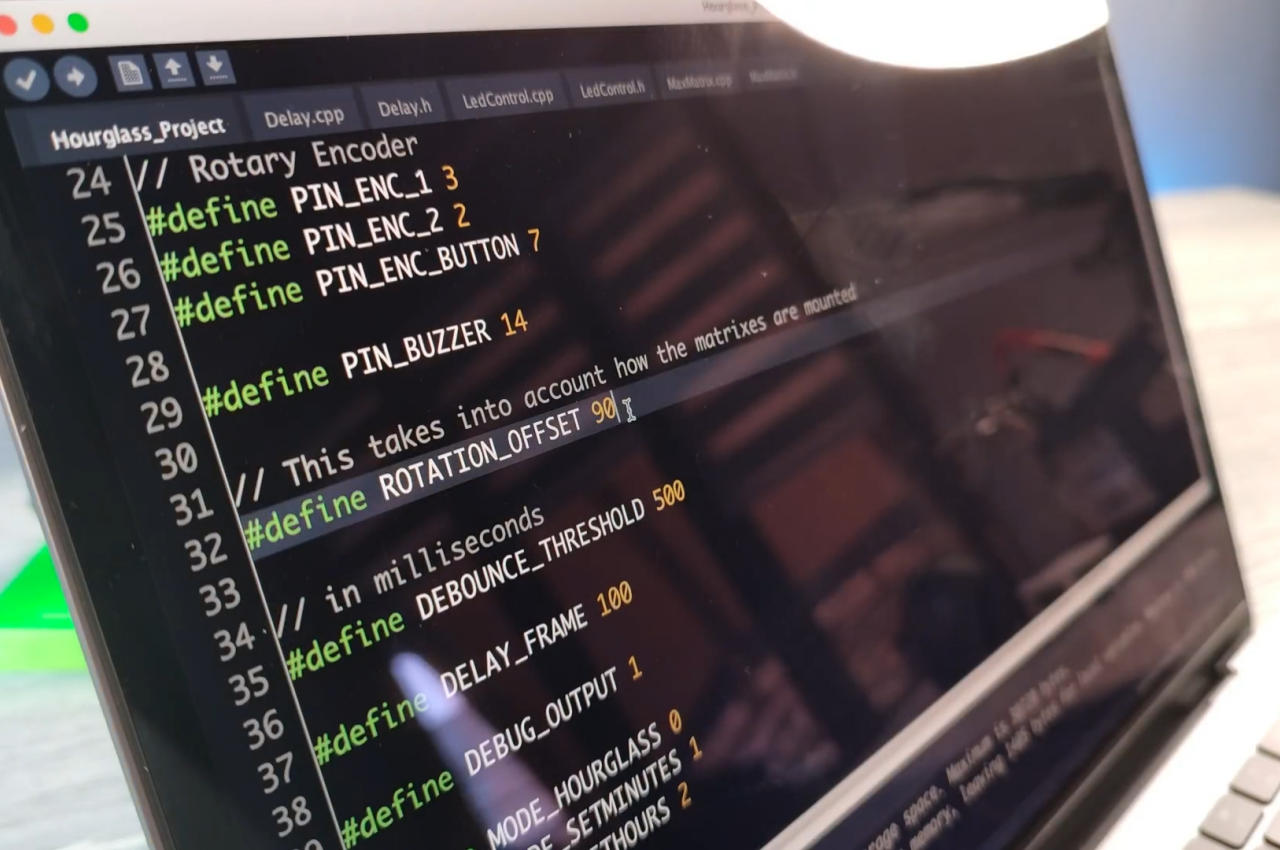 Questa clessidra digitale fai-da-te offre una sensazione retrò senza la sabbia disordinata-20