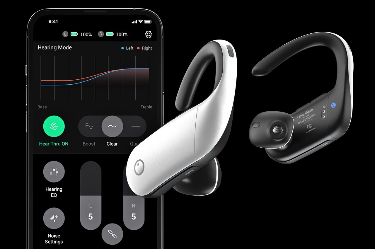 Olive Max è come gli AirPods Pro per i non udenti, con un design veramente wireless e un ascolto migliorato
