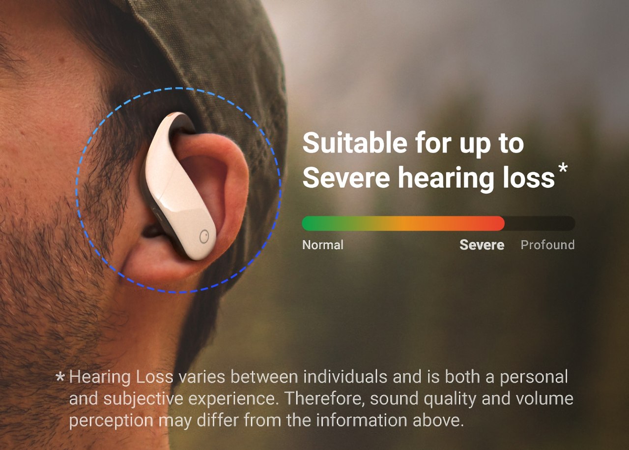 Olive Max è come gli AirPods Pro per i non udenti, con un design veramente wireless e un ascolto migliorato-5