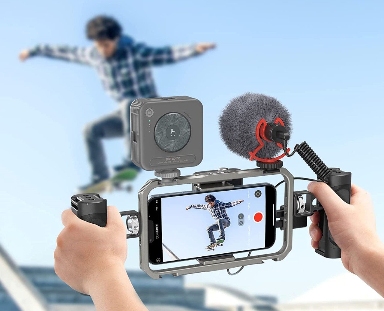 Trasforma il tuo iPhone in una configurazione professionale per la realizzazione di film con questo telefono modulare-9