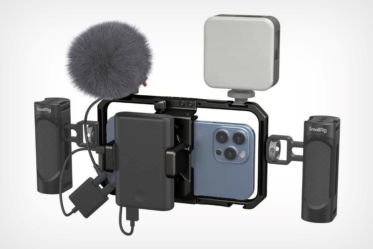 Trasforma il tuo iPhone in una configurazione professionale per la realizzazione di film con questo telefono modulare-16