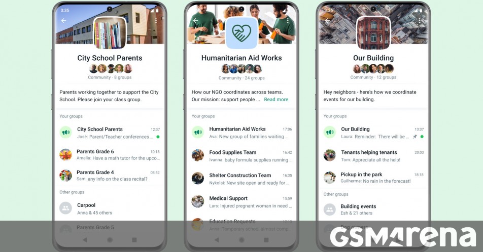 WhatsApp introduce le community per riunire gruppi comuni WhatsApp introduce le community per riunire gruppi comuni
