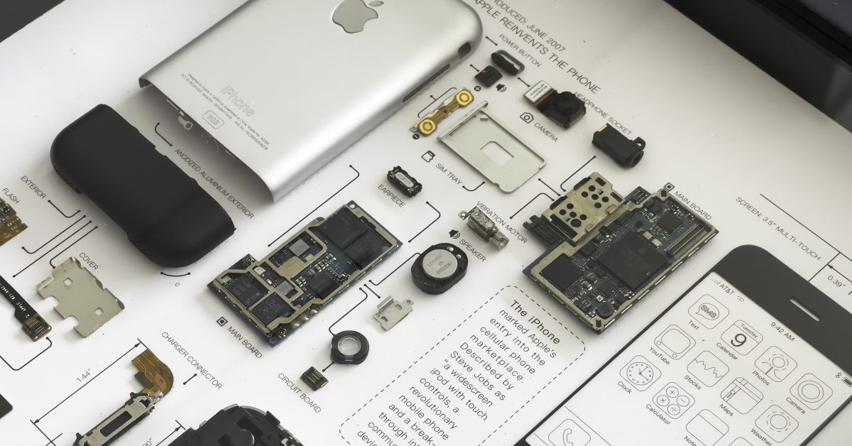 Uno sguardo all'evoluzione dell'hardware iPhone con i frame GRID [Galleria]