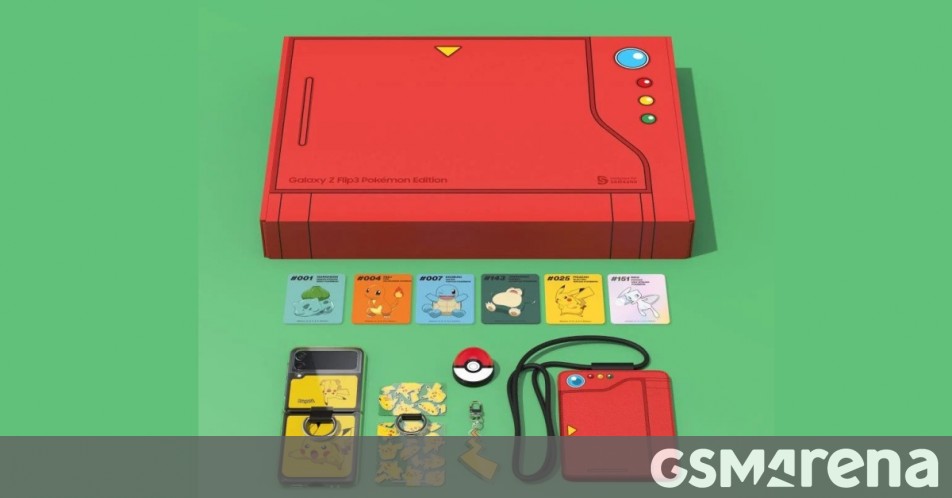 Samsung Galaxy Z Flip 3 Pokemon Edition si esaurisce in pochi minuti Samsung Galaxy Z Flip 3 Pokemon Edition si esaurisce in pochi minuti