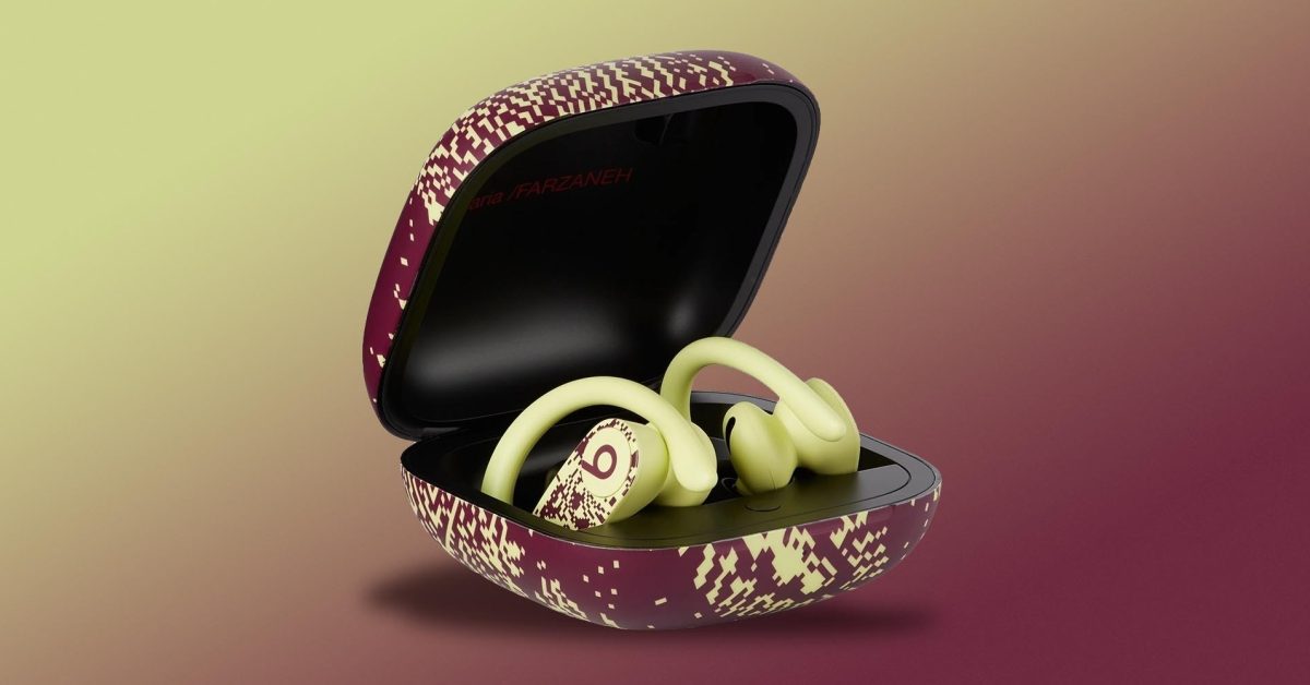 Edizione speciale Paria Farzaneh Powerbeats Pro ora disponibile Edizione speciale Paria Farzaneh Powerbeats Pro ora disponibile