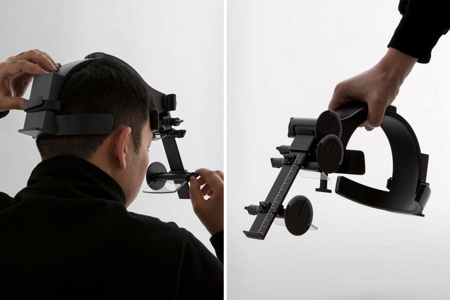 Lo strumento di misurazione AR è stato progettato per aiutare a realizzare display di realtà aumentata migliori ed ergonomici Lo strumento di misurazione AR è stato progettato per aiutare a realizzare display di realtà aumentata migliori ed ergonomici