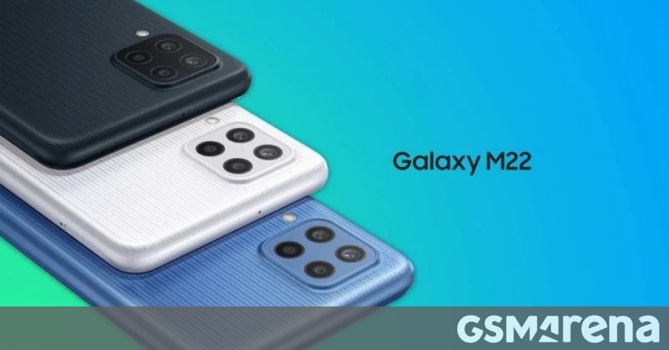Samsung Galaxy M22 riceve l'aggiornamento di Android 12 con One UI 4.1 Samsung Galaxy M22 riceve l'aggiornamento di Android 12 con One UI 4.1