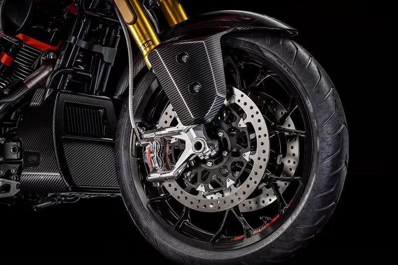 CVO Road Glide RR - vista posteriore CVO Road Glide RR - vista posteriore