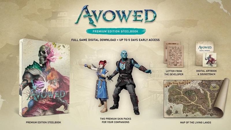 Obsidian Entertainment ha aperto i preordini per tutte le edizioni di Avowed e ha annunciato i requisiti di sistema per l'ambizioso gioco di ruolo.-2
