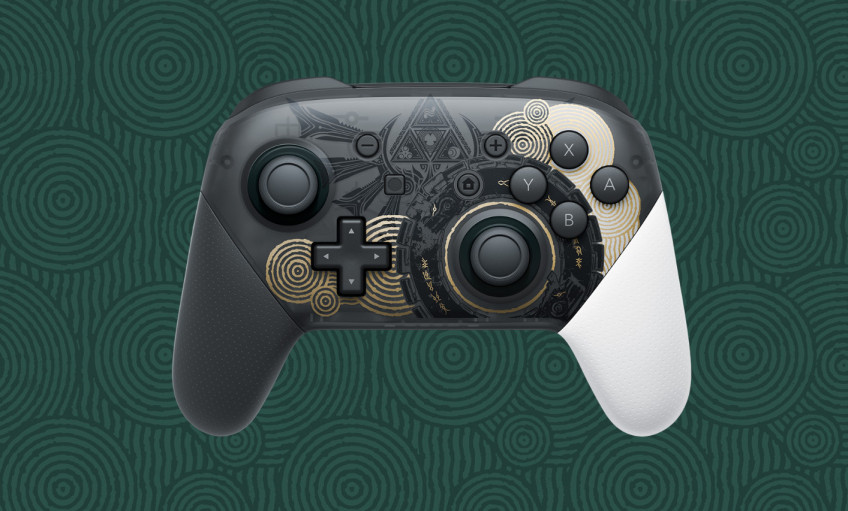 Nintendo ha presentato un'edizione limitata della console Switch OLED, che riprende lo stile di The Legend of Zelda: Tears of the Kingdom.-2 Nintendo ha presentato un'edizione limitata della console Switch OLED, che riprende lo stile di The Legend of Zelda: Tears of the Kingdom.-2