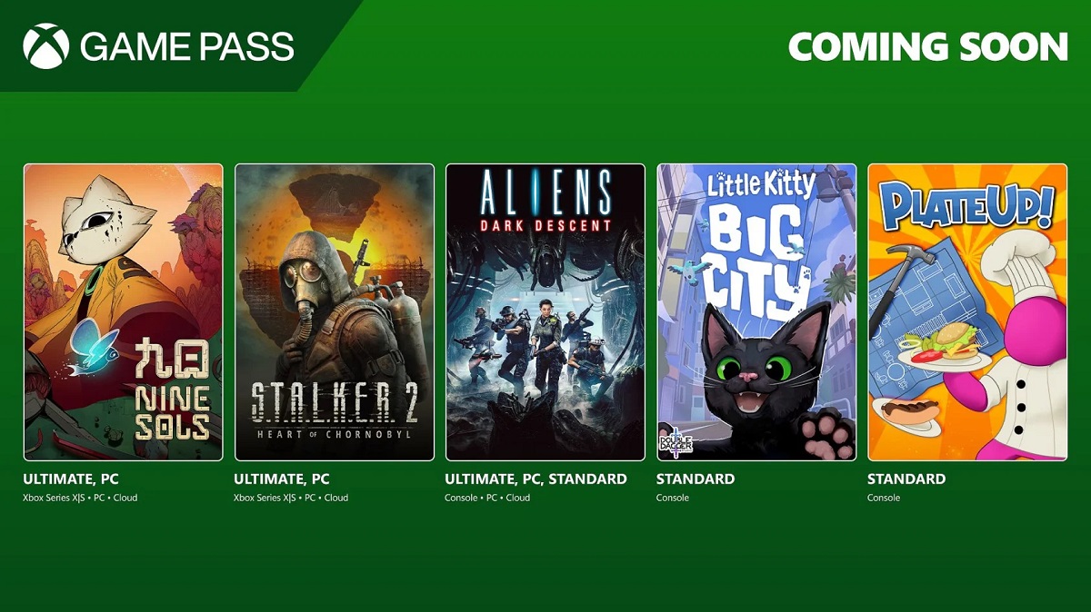 Microsoft Flight Simulator 2024, STALKER 2, Aliens: Dark Descent e alcuni altri nuovi titoli attendono gli abbonati a Xbox Game Pass nella seconda metà di novembre Microsoft Flight Simulator 2024, STALKER 2, Aliens: Dark Descent e alcuni altri nuovi titoli attendono gli abbonati a Xbox Game Pass nella seconda metà di novembre