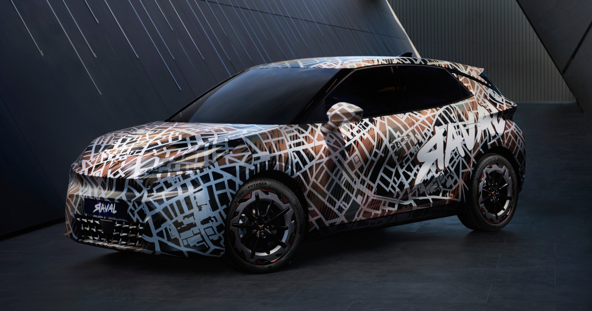 Il cosiddetto test della versione pre-produzione della nuova berlina Cupra Raval