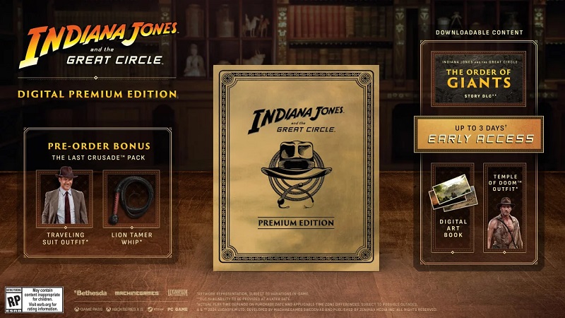 Chi vuole un mappamondo? Bethesda ha presentato le edizioni da collezione e premium dell'avventura d'azione Indiana Jones e il Grande Cerchio.-3 Chi vuole un mappamondo? Bethesda ha presentato le edizioni da collezione e premium dell'avventura d'azione Indiana Jones e il Grande Cerchio.-3