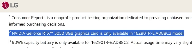 Computer portatile per videogiochi Gram Pro con RTX 5050 Computer portatile per videogiochi Gram Pro con RTX 5050