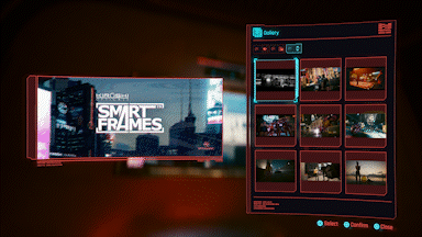Il gameplay di Cyberpunk 2077 in modalità foto