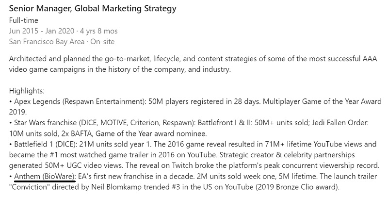Il fallimento di Anthem non è stato un disastro per Electronic Arts: è stato rivelato il numero di copie vendute dello scandaloso sparatutto di BioWare-2