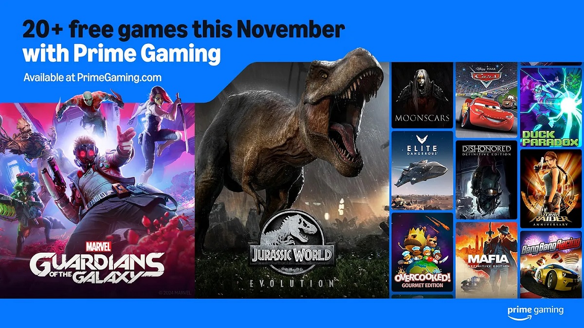 L'offerta di novembre di Amazon Prime Gaming per 24 giochi, tra cui Marvel's Guardians of the Galaxy e Mafia: Definitive Edition L'offerta di novembre di Amazon Prime Gaming per 24 giochi, tra cui Marvel's Guardians of the Galaxy e Mafia: Definitive Edition