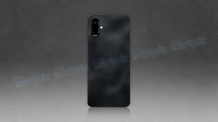 Renderer Samsung Galaxy F06 - Vista frontale Renderer Samsung Galaxy F06 - Vista frontale