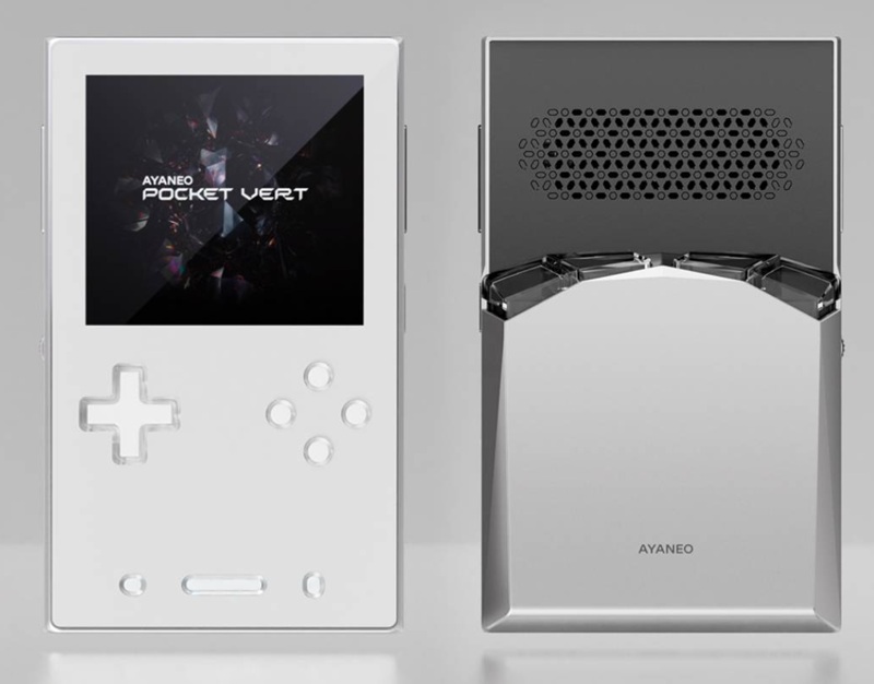 Ayaneo Pocket Vert in colore Midnight Black