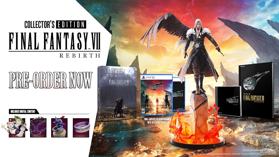 I fan di Final Fantasy apprezzeranno: Square Enix ha rivelato l'edizione da collezione di Final Fantasy VII: Rebirth, che includerà un'enorme statuetta di Sephiroth.-2 I fan di Final Fantasy apprezzeranno: Square Enix ha rivelato l'edizione da collezione di Final Fantasy VII: Rebirth, che includerà un'enorme statuetta di Sephiroth.-2