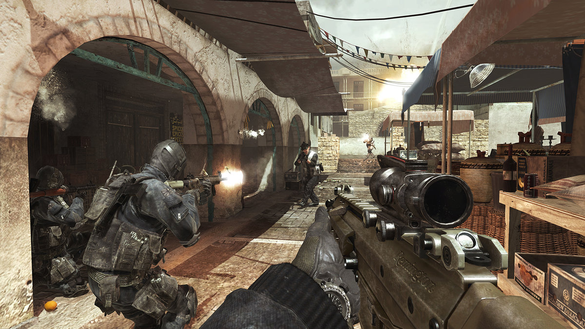 Gli sviluppatori di Call of Duty: Modern Warfare III hanno confermato che le modalità multiplayer del nuovo sparatutto conterranno solo mappe di Modern Warfare II (2009). Gli sviluppatori di Call of Duty: Modern Warfare III hanno confermato che le modalità multiplayer del nuovo sparatutto conterranno solo mappe di Modern Warfare II (2009).