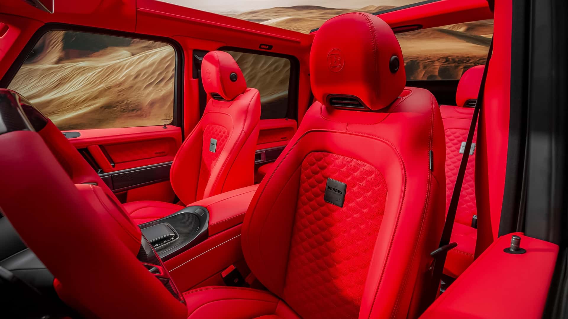 Interno posteriore Brabus XL 800 Cabrio